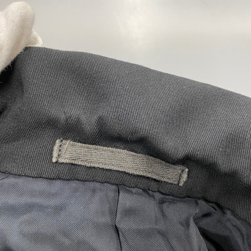 【中古品】【メンズ】 HJ-11033M 91SS WOOL 1B TAILORED JACKET ウール ワンボタン テーラード ジャケット アウター 140-260219-cs-03-izu サイズ：M カラー：ブラック 万代Net店