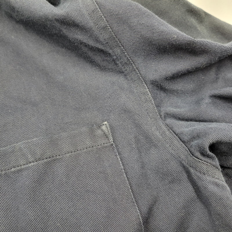 【中古品】【メンズ】 AGNES B. HOMME アニエスベーオム 064475 フランス製 WORK SHIRT ワークシャツ 141-260219-tt-01-izu サイズ：38 カラー：ネイビー 万代Net店