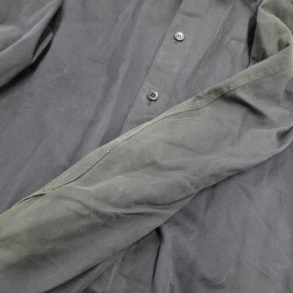 【中古品】【メンズ】 AGNES B. HOMME アニエスベーオム 064475 フランス製 WORK SHIRT ワークシャツ 141-260219-tt-01-izu サイズ：38 カラー：ネイビー 万代Net店