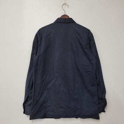 【中古品】【メンズ】 AGNES B. HOMME アニエスベーオム 064475 フランス製 WORK SHIRT ワークシャツ 141-260219-tt-01-izu サイズ：38 カラー：ネイビー 万代Net店