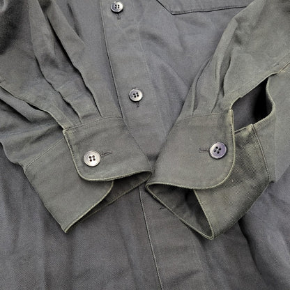 【中古品】【メンズ】 AGNES B. HOMME アニエスベーオム 064475 フランス製 WORK SHIRT ワークシャツ 141-260219-tt-01-izu サイズ：38 カラー：ネイビー 万代Net店