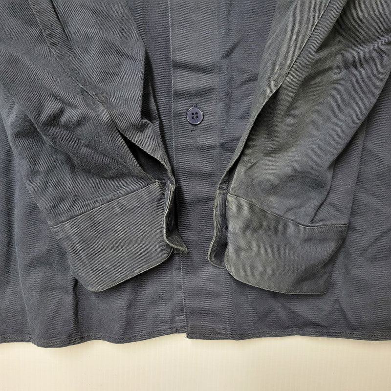【中古品】【メンズ】 AGNES B. HOMME アニエスベーオム 064475 フランス製 WORK SHIRT ワークシャツ 141-260219-tt-01-izu サイズ：38 カラー：ネイビー 万代Net店