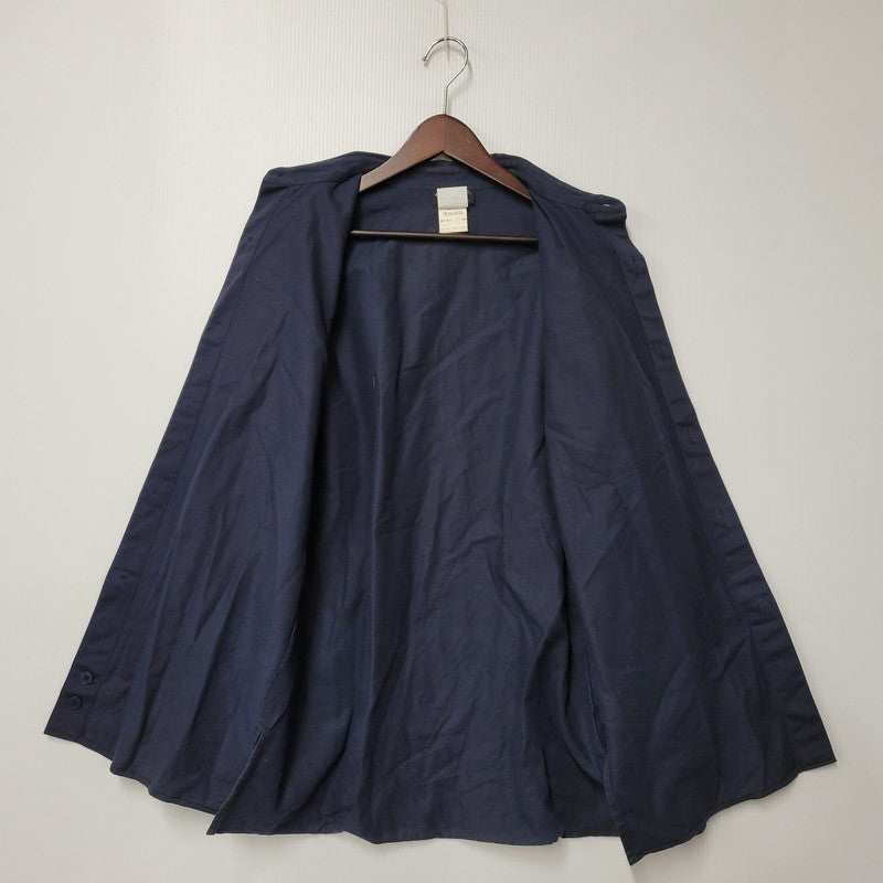 【中古品】【メンズ】 AGNES B. HOMME アニエスベーオム 064475 フランス製 WORK SHIRT ワークシャツ 141-260219-tt-01-izu サイズ：38 カラー：ネイビー 万代Net店