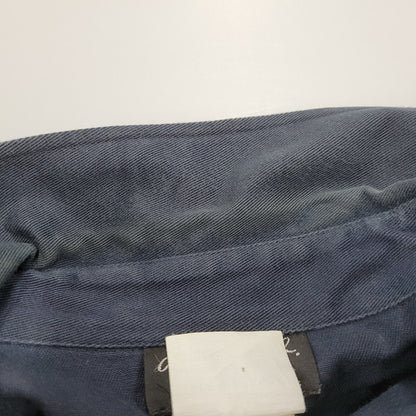 【中古品】【メンズ】 AGNES B. HOMME アニエスベーオム 064475 フランス製 WORK SHIRT ワークシャツ 141-260219-tt-01-izu サイズ：38 カラー：ネイビー 万代Net店