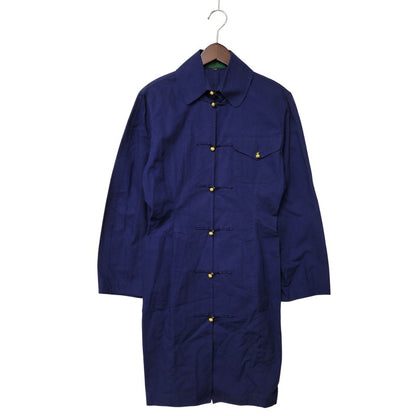 【中古品】【レディース】 JUNIOR GAULTIER ジュニア ゴルチエ CHINA ONE PIECE チャイナ ワンピース 168-260220-cs-18-izu サイズ：42 カラー：ブルー 万代Net店