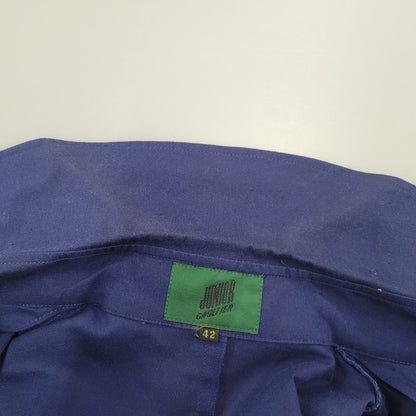 【中古品】【レディース】 JUNIOR GAULTIER ジュニア ゴルチエ CHINA ONE PIECE チャイナ ワンピース 168-260220-cs-18-izu サイズ：42 カラー：ブルー 万代Net店