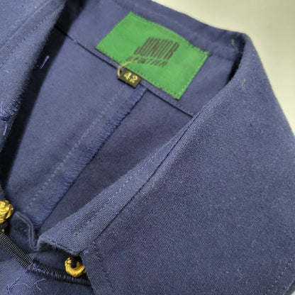 【中古品】【レディース】 JUNIOR GAULTIER ジュニア ゴルチエ CHINA ONE PIECE チャイナ ワンピース 168-260220-cs-18-izu サイズ：42 カラー：ブルー 万代Net店