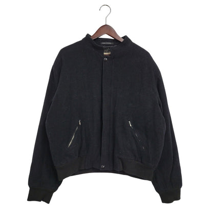【現状渡し品】【メンズ】 AGNES B. HOMME アニエスベーオム 90’S フランス製 WOOL COLLARLESS JACKET ウール カラーレス ジャケット アウター 141-260219-yn-02-izu サイズ：1 カラー：ブラック 万代Net店