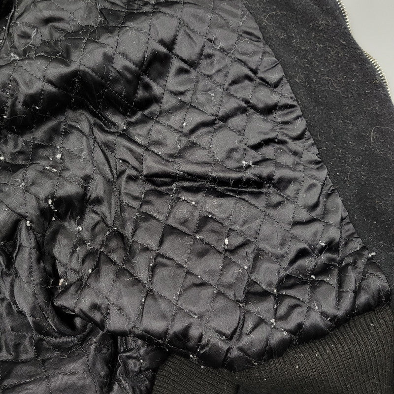 【現状渡し品】【メンズ】 AGNES B. HOMME アニエスベーオム 90’S フランス製 WOOL COLLARLESS JACKET ウール カラーレス ジャケット アウター 141-260219-yn-02-izu サイズ：1 カラー：ブラック 万代Net店