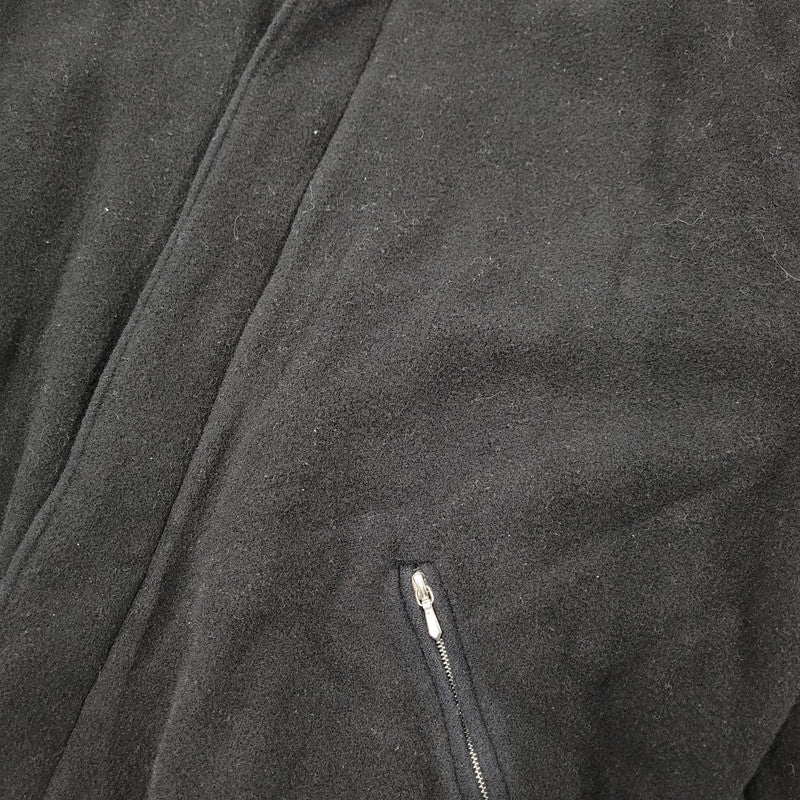【現状渡し品】【メンズ】 AGNES B. HOMME アニエスベーオム 90’S フランス製 WOOL COLLARLESS JACKET ウール カラーレス ジャケット アウター 141-260219-yn-02-izu サイズ：1 カラー：ブラック 万代Net店
