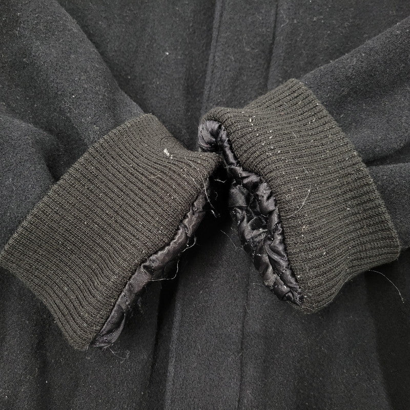 【現状渡し品】【メンズ】 AGNES B. HOMME アニエスベーオム 90’S フランス製 WOOL COLLARLESS JACKET ウール カラーレス ジャケット アウター 141-260219-yn-02-izu サイズ：1 カラー：ブラック 万代Net店