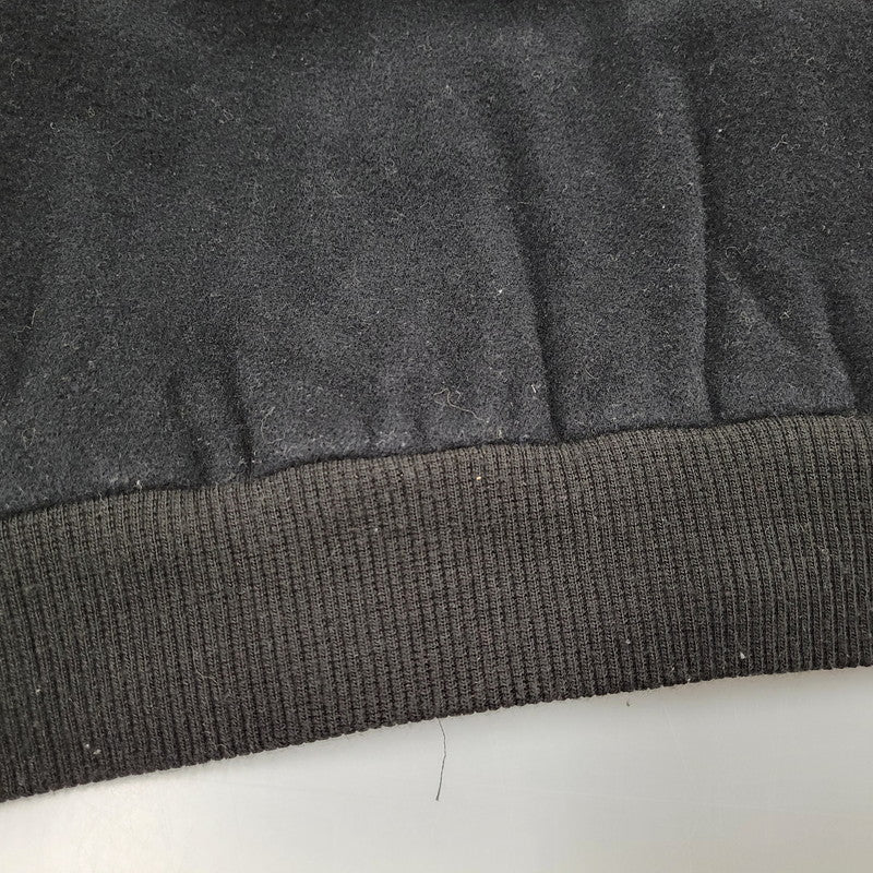 【現状渡し品】【メンズ】 AGNES B. HOMME アニエスベーオム 90’S フランス製 WOOL COLLARLESS JACKET ウール カラーレス ジャケット アウター 141-260219-yn-02-izu サイズ：1 カラー：ブラック 万代Net店