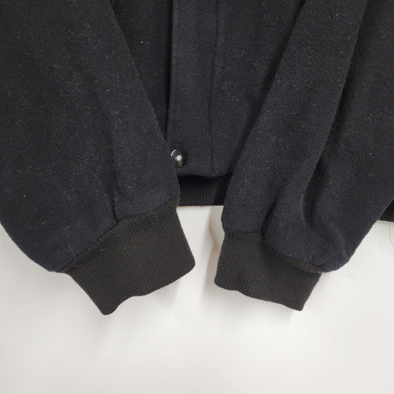 【現状渡し品】【メンズ】 AGNES B. HOMME アニエスベーオム 90’S フランス製 WOOL COLLARLESS JACKET ウール カラーレス ジャケット アウター 141-260219-yn-02-izu サイズ：1 カラー：ブラック 万代Net店