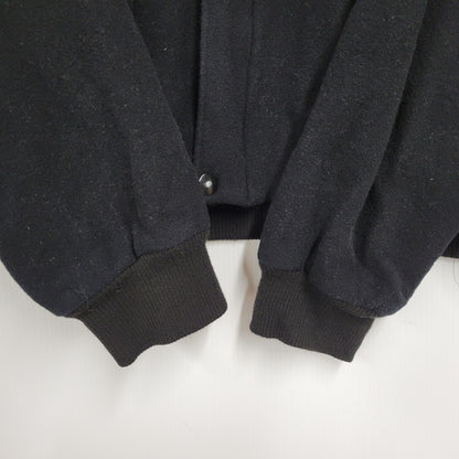 【現状渡し品】【メンズ】 AGNES B. HOMME アニエスベーオム 90’S フランス製 WOOL COLLARLESS JACKET ウール カラーレス ジャケット アウター 141-260219-yn-02-izu サイズ：1 カラー：ブラック 万代Net店