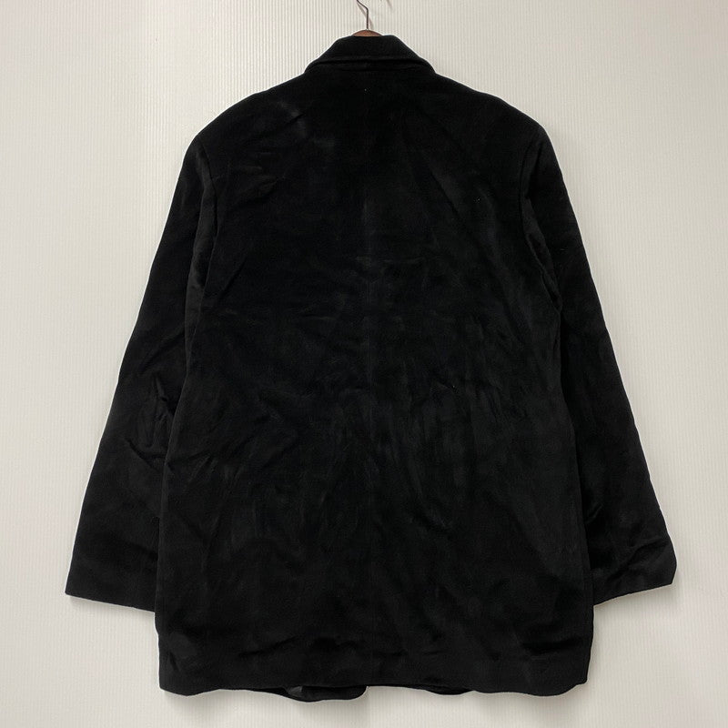 【中古品】【メンズ】 AGNES B. HOMME アニエスベー オム 100713 00’S フランス製 SHORT BALMACAAN COAT ショート バルマカーン コート アウター 141-260219-cs-09-izu サイズ：2 カラー：ブラック 万代Net店
