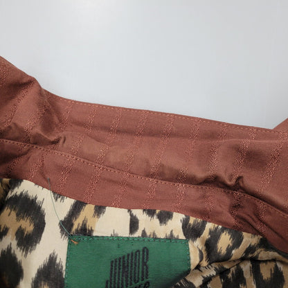 【中古品】【レディース】 JUNIOR GAULTIER ジュニアゴルチェ 金ボタン LEOPARD RAYON SUIT SET UP レオパード レーヨン スーツ セットアップ 168-260219-yn-06-izu サイズ：42 カラー：BORDEAUX 万代Net店