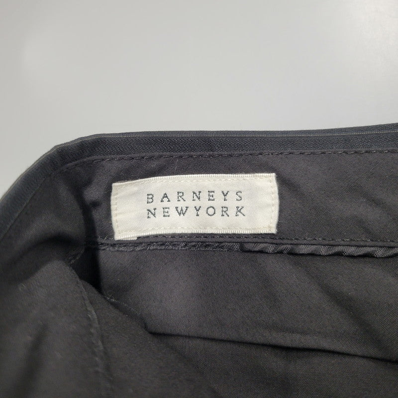 【中古品】【メンズ】 BARNEYS NEW YORK バーニーズ ニューヨーク LORO PIANA ロロ ピアーナ STRIPE WOOL SUIT SET UP ストライプ ウール スーツ セット アップ 141-260219-kh-03-izu サイズ：48 カラー：ブラック 万代Net店