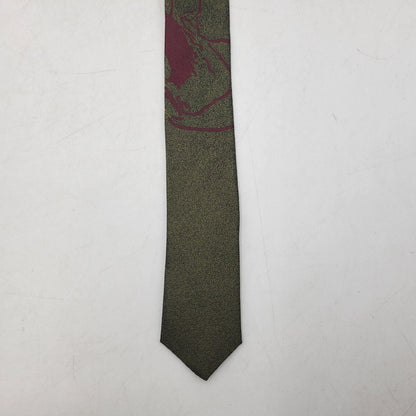 【中古美品】【メンズ】 JEAN PAUL GAULTIER HOMME ジャンポールゴルチエオム SILK NECKTIE シルク ネクタイ 187-260218-yn-03-izu カラー：グリーン系 万代Net店