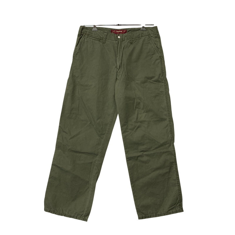 【中古品】【メンズ】 HIDE AND SEEK ハイドアンドシーク HP-03077 5POCKET WORK PANTS ファイブ ポケット ワーク パンツ ボトムス ズボン 153-260217-cs-09-izu サイズ：L カラー：カーキ 万代Net店