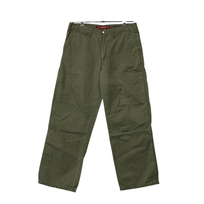 【中古品】【メンズ】 HIDE AND SEEK ハイドアンドシーク HP-03077 5POCKET WORK PANTS ファイブ ポケット ワーク パンツ ボトムス ズボン 153-260217-cs-09-izu サイズ：L カラー：カーキ 万代Net店