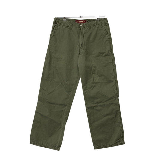 【中古品】【メンズ】 HIDE AND SEEK ハイドアンドシーク HP-03077 5POCKET WORK PANTS ファイブ ポケット ワーク パンツ ボトムス ズボン 153-260217-cs-09-izu サイズ：L カラー：カーキ 万代Net店