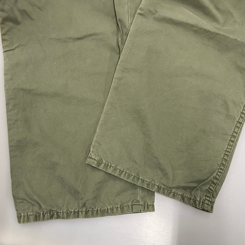 【中古品】【メンズ】 HIDE AND SEEK ハイドアンドシーク HP-03077 5POCKET WORK PANTS ファイブ ポケット ワーク パンツ ボトムス ズボン 153-260217-cs-09-izu サイズ：L カラー：カーキ 万代Net店