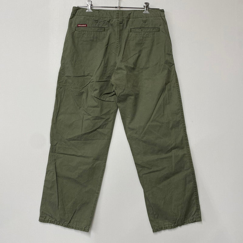 【中古品】【メンズ】 HIDE AND SEEK ハイドアンドシーク HP-03077 5POCKET WORK PANTS ファイブ ポケット ワーク パンツ ボトムス ズボン 153-260217-cs-09-izu サイズ：L カラー：カーキ 万代Net店