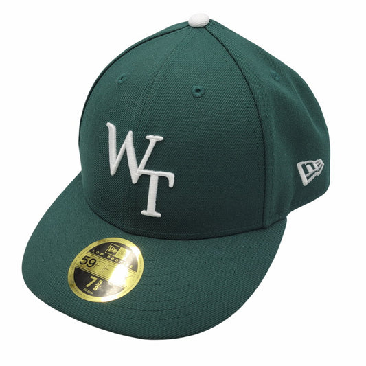 【中古品】【メンズ/レディース】 NEW ERA × WTAPS ニューエラ×ダブルタップス 241NENED-HT01 59FIFTY LOW PROFILE CAP フィフティ ロー プロファイル キャップ 帽子 185-260218-yn-01-izu サイズ：サイズ7 5/8 60.6ｃｍ カラー：グリーン 万代Net店