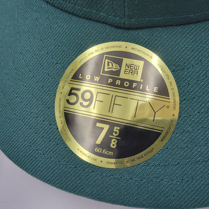 【中古品】【メンズ/レディース】 NEW ERA × WTAPS ニューエラ×ダブルタップス 241NENED-HT01 59FIFTY LOW PROFILE CAP フィフティ ロー プロファイル キャップ 帽子 185-260218-yn-01-izu サイズ：サイズ7 5/8 60.6ｃｍ カラー：グリーン 万代Net店