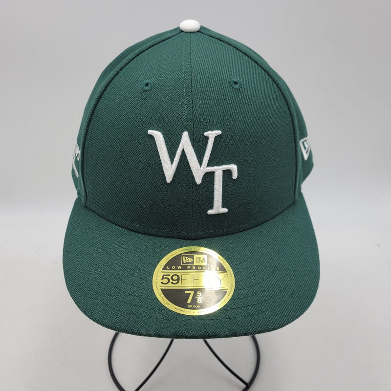 【中古品】【メンズ/レディース】 NEW ERA × WTAPS ニューエラ×ダブルタップス 241NENED-HT01 59FIFTY LOW PROFILE CAP フィフティ ロー プロファイル キャップ 帽子 185-260218-yn-01-izu サイズ：サイズ7 5/8 60.6ｃｍ カラー：グリーン 万代Net店