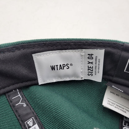 【中古品】【メンズ/レディース】 NEW ERA × WTAPS ニューエラ×ダブルタップス 241NENED-HT01 59FIFTY LOW PROFILE CAP フィフティ ロー プロファイル キャップ 帽子 185-260218-yn-01-izu サイズ：サイズ7 5/8 60.6ｃｍ カラー：グリーン 万代Net店