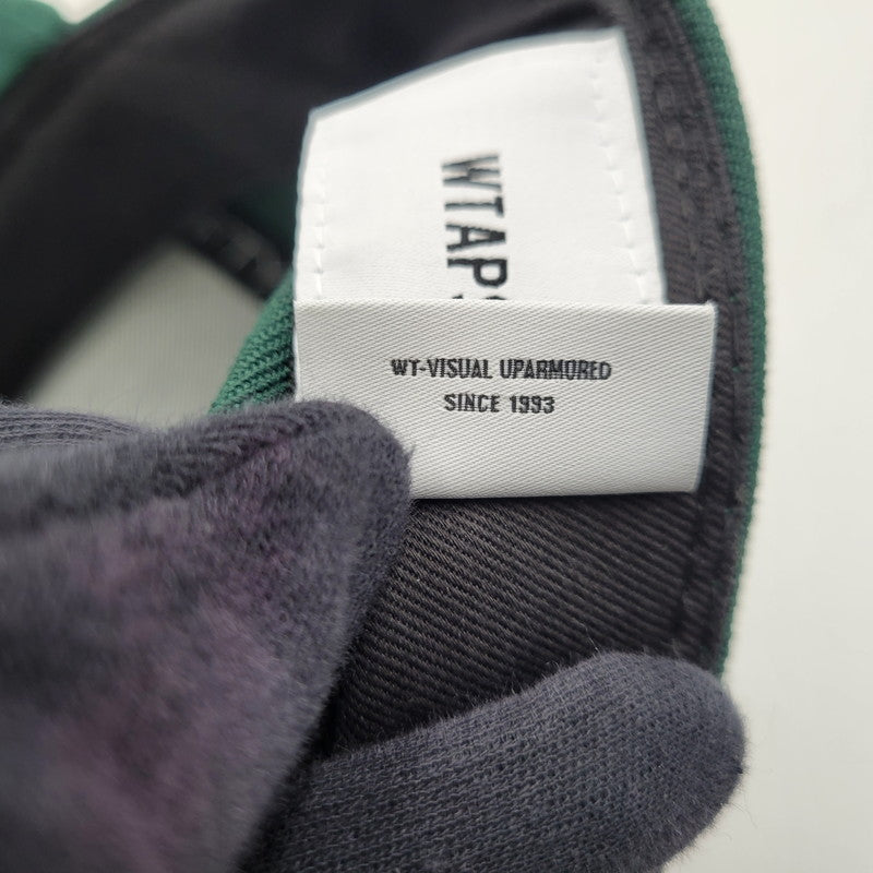 【中古品】【メンズ/レディース】 NEW ERA × WTAPS ニューエラ×ダブルタップス 241NENED-HT01 59FIFTY LOW PROFILE CAP フィフティ ロー プロファイル キャップ 帽子 185-260218-yn-01-izu サイズ：サイズ7 5/8 60.6ｃｍ カラー：グリーン 万代Net店