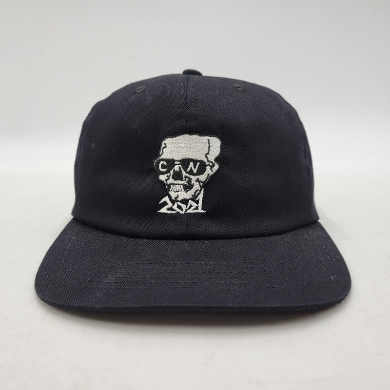 【中古品】【メンズ/レディース】 × NEIGHBORHOOD ネイバーフッド 2021 SKULL CAP スカルキャップ 帽子 185-260219-kk-02-izu サイズ：F カラー：ブラック 万代Net店
