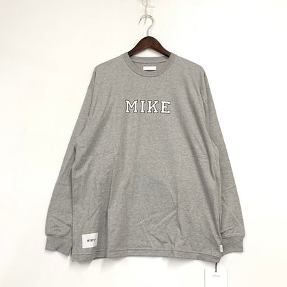 【中古美品】【メンズ】 242ATDT-CSM10 ACADEMY アカデミー LS ロングスリーブ COTTON コットン XRAY エックスレイ トップス 長袖 142-260218-ya-08-izu サイズ：02 カラー：グレー 万代Net店