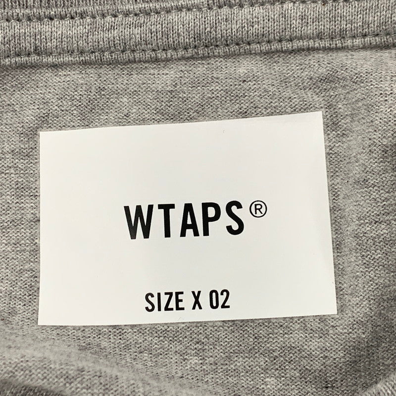 【中古美品】【メンズ】 242ATDT-CSM10 ACADEMY アカデミー LS ロングスリーブ COTTON コットン XRAY エックスレイ トップス 長袖 142-260218-ya-08-izu サイズ：02 カラー：グレー 万代Net店