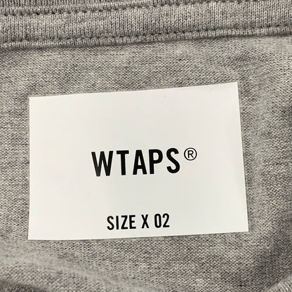 【中古美品】【メンズ】 242ATDT-CSM10 ACADEMY アカデミー LS ロングスリーブ COTTON コットン XRAY エックスレイ トップス 長袖 142-260218-ya-08-izu サイズ：02 カラー：グレー 万代Net店