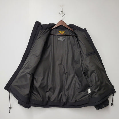 【中古品】【メンズ】 CALEE SUPPLY CO. キャリー サプライ コー NYLON DOWN JACKET ナイロン ダウン ジャケット アウター 142-260221-kh-10-izu サイズ：L カラー：ブラック 万代Net店