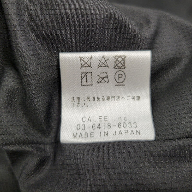 【中古品】【メンズ】 CALEE SUPPLY CO. キャリー サプライ コー NYLON DOWN JACKET ナイロン ダウン ジャケット アウター 142-260221-kh-10-izu サイズ：L カラー：ブラック 万代Net店