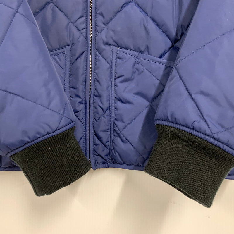【中古品】【メンズ】 Supreme シュプリーム QUIT YOUR JOB QUILTED WORK JACKET クイット ユア ジョブ キルテッド ワーク ジャケット アウター 149-260218-ya-02-izu サイズ：M カラー：ネイビー 万代Net店