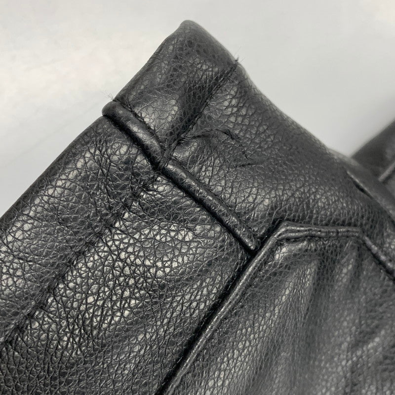 【中古品】【メンズ】 GUAPI グアピ FAKE LEATHER CARGO GIMMICK FLARE PANTS フェイク レザー カーゴ ギミック フレアパンツ ズボン ボトムス 153-260218-ya-04-izu サイズ：34 カラー：BLACK 万代Net店