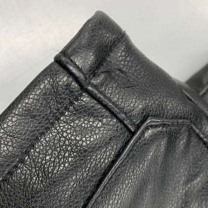 【中古品】【メンズ】 GUAPI グアピ FAKE LEATHER CARGO GIMMICK FLARE PANTS フェイク レザー カーゴ ギミック フレアパンツ ズボン ボトムス 153-260218-ya-04-izu サイズ：34 カラー：BLACK 万代Net店