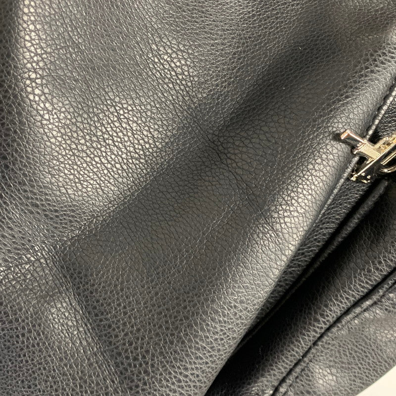 【中古品】【メンズ】 GUAPI グアピ FAKE LEATHER CARGO GIMMICK FLARE PANTS フェイク レザー カーゴ ギミック フレアパンツ ズボン ボトムス 153-260218-ya-04-izu サイズ：34 カラー：BLACK 万代Net店