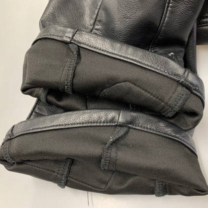 【中古品】【メンズ】 GUAPI グアピ FAKE LEATHER CARGO GIMMICK FLARE PANTS フェイク レザー カーゴ ギミック フレアパンツ ズボン ボトムス 153-260218-ya-04-izu サイズ：34 カラー：BLACK 万代Net店