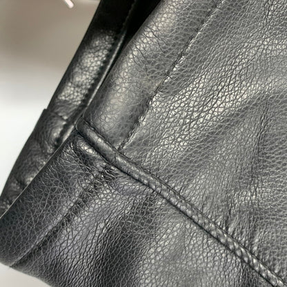 【中古品】【メンズ】 GUAPI グアピ FAKE LEATHER CARGO GIMMICK FLARE PANTS フェイク レザー カーゴ ギミック フレアパンツ ズボン ボトムス 153-260218-ya-04-izu サイズ：34 カラー：BLACK 万代Net店