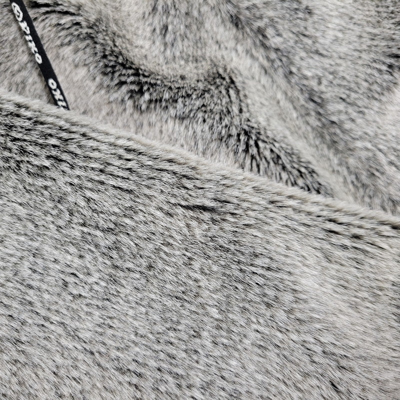 【中古品】【メンズ】 PIKO ピコ FUR FULLZIP JACKET ファー フルジップ ジャケット アウター 146-260223-kh-17-izu サイズ：M カラー：グレー 万代Net店