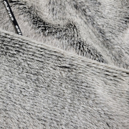 【中古品】【メンズ】 PIKO ピコ FUR FULLZIP JACKET ファー フルジップ ジャケット アウター 146-260223-kh-17-izu サイズ：M カラー：グレー 万代Net店