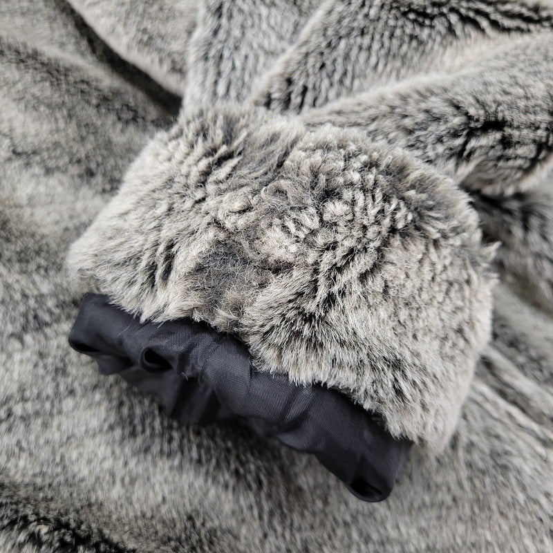 【中古品】【メンズ】 PIKO ピコ FUR FULLZIP JACKET ファー フルジップ ジャケット アウター 146-260223-kh-17-izu サイズ：M カラー：グレー 万代Net店