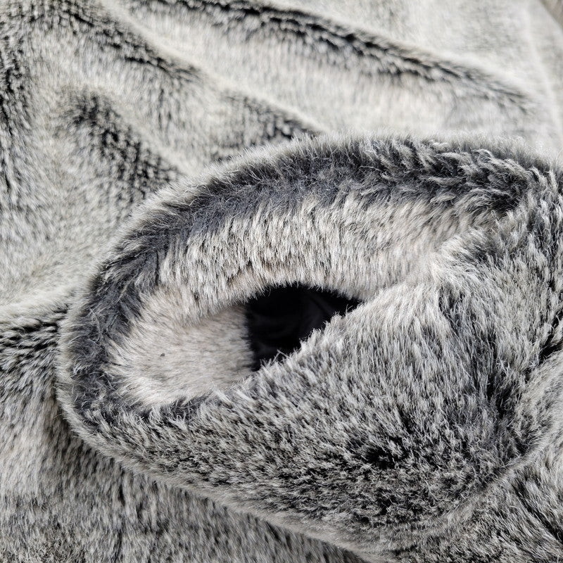 【中古品】【メンズ】 PIKO ピコ FUR FULLZIP JACKET ファー フルジップ ジャケット アウター 146-260223-kh-17-izu サイズ：M カラー：グレー 万代Net店