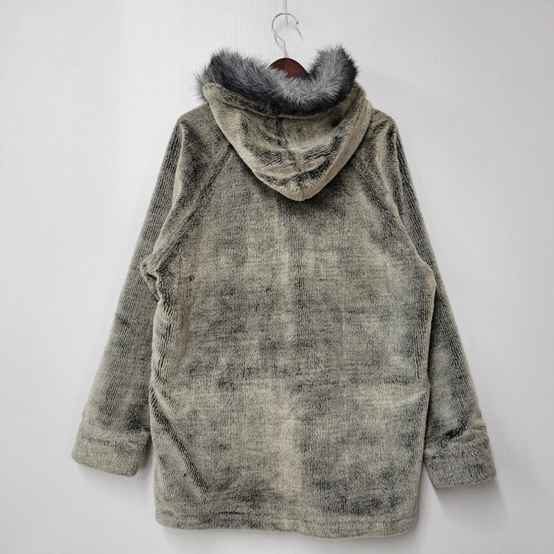 【中古品】【メンズ】 PIKO ピコ FUR FULLZIP JACKET ファー フルジップ ジャケット アウター 146-260223-kh-17-izu サイズ：M カラー：グレー 万代Net店