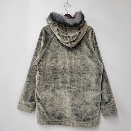 【中古品】【メンズ】 PIKO ピコ FUR FULLZIP JACKET ファー フルジップ ジャケット アウター 146-260223-kh-17-izu サイズ：M カラー：グレー 万代Net店